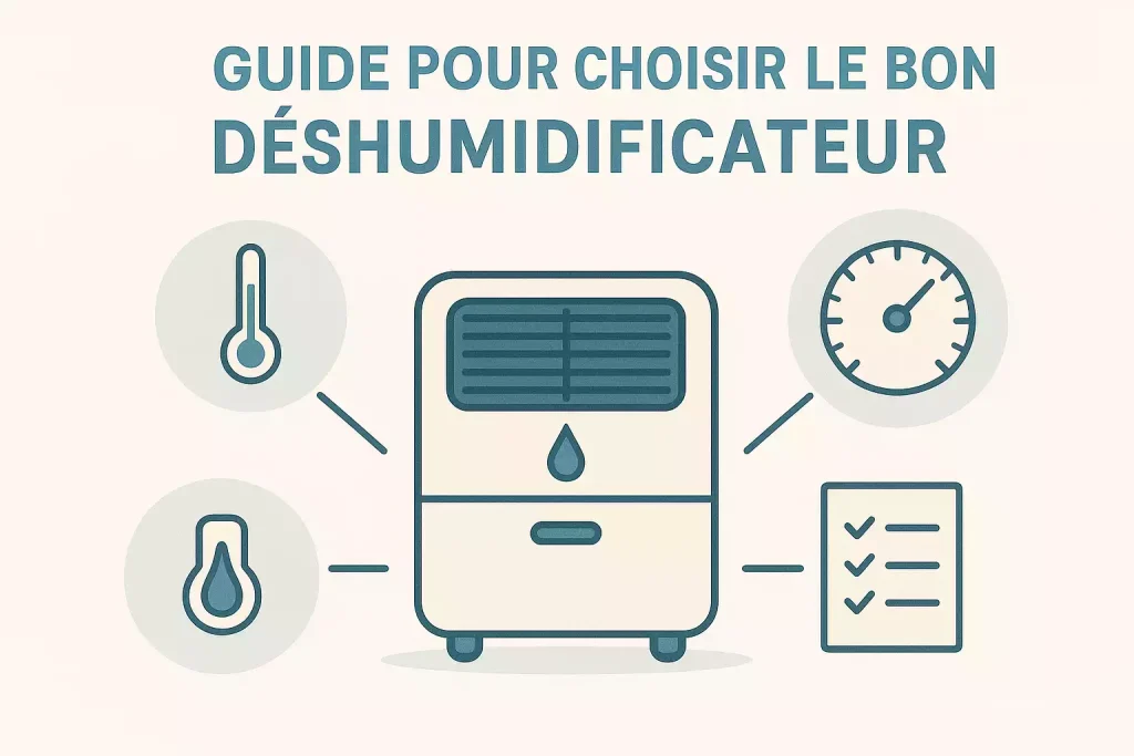 Guide pour choisir le bon déshumidificateur